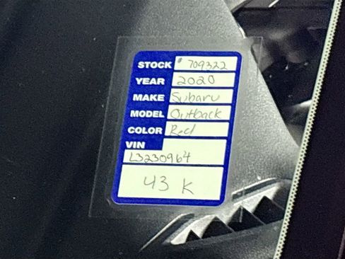 Used 2020 Subaru Outback Premium w/ Popular Package #1 image 26