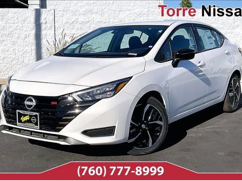 New 2025 Nissan Versa SR w/ Trunk Package FWD image 1