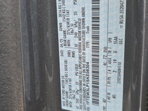 Used 2025 Ford F150 XLT w/ Equipment Group 301A Standard AWD/4WD image 28