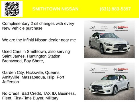 Used 2023 INFINITI Q50 Luxe w/ Cargo Package AWD/4WD image 2