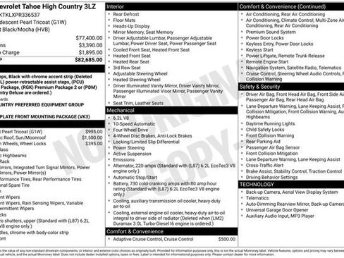 Certified 2023 Chevrolet Tahoe High Country image 12