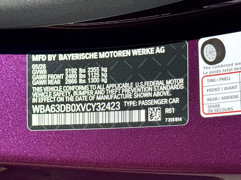New 2027 BMW M440i Convertible w/ Parking Assistance Package RWD image 42