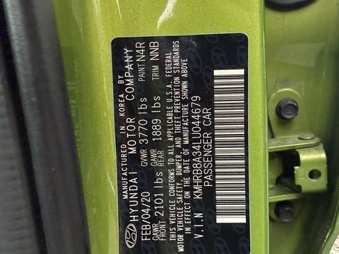 Used 2020 Hyundai Venue SE FWD image 26