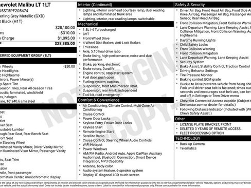 Used 2023 Chevrolet Malibu LT FWD image 17