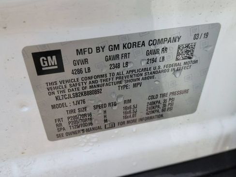 Used 2019 Chevrolet Trax LT w/ LT Convenience Package FWD image 34
