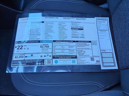 New 2026 Chevrolet Traverse LT image 19