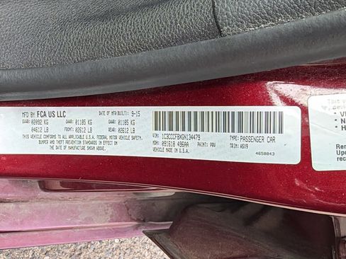 Used 2016 Chrysler 200 LX image 18