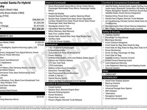Used 2024 Hyundai Santa Fe Calligraphy image 46