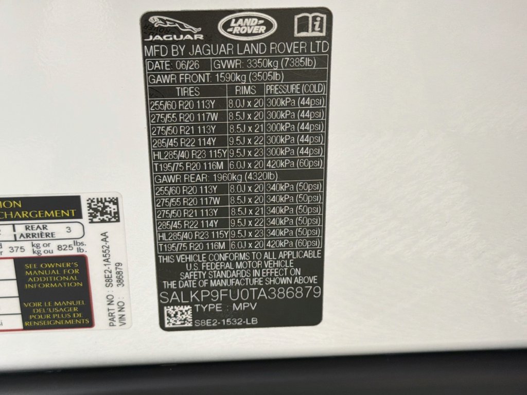 New 2026 Land Rover Range Rover SE AWD/4WD image 34