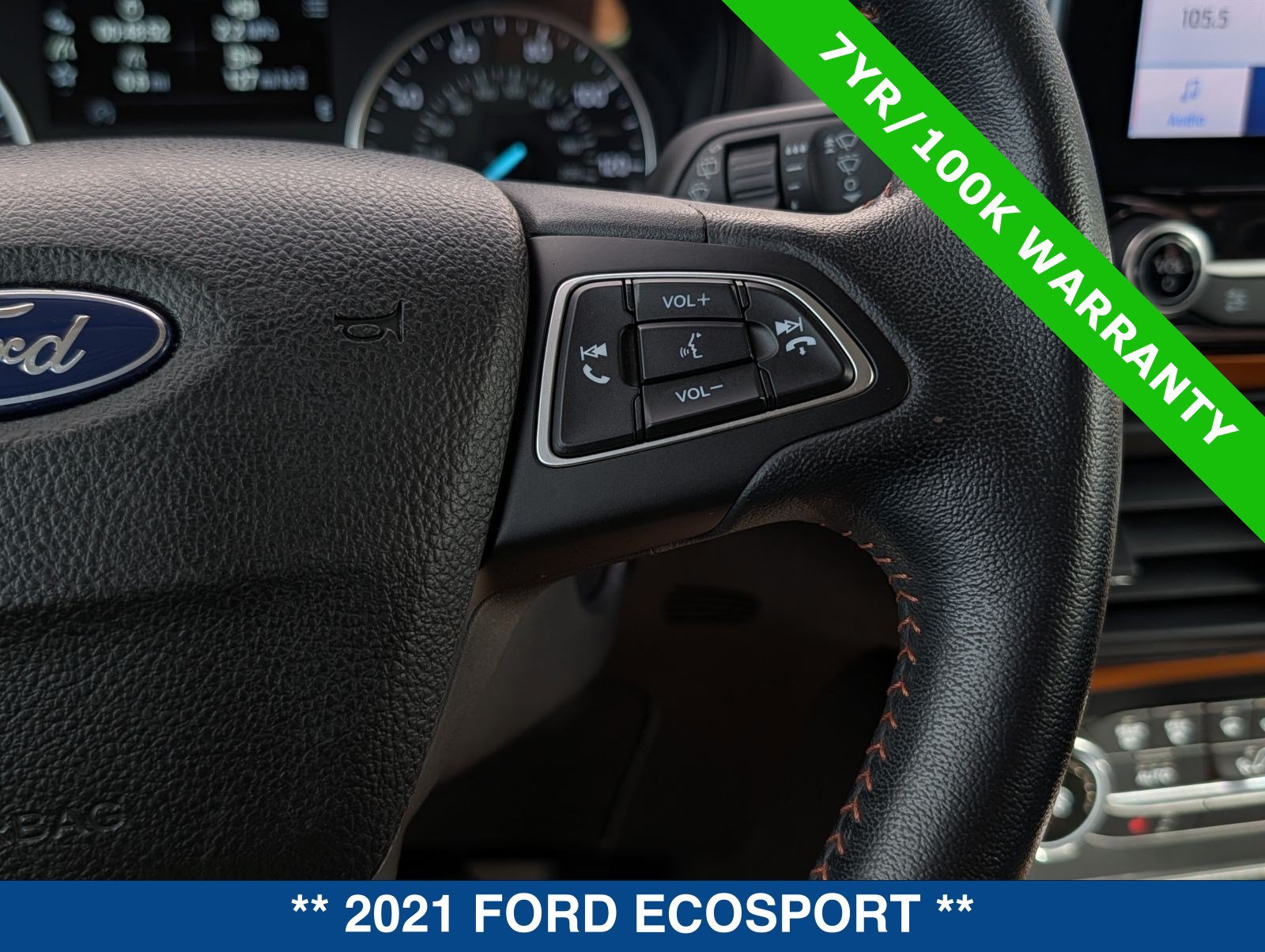 Certified 2021 Ford EcoSport SE w/ SE Convenience Package FWD image 27