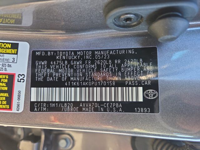 Used 2023 Toyota Camry XSE FWD image 25