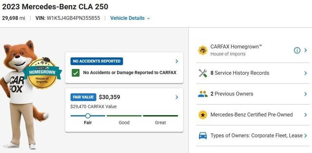 Certified 2023 Mercedes-Benz CLA 250 image 3
