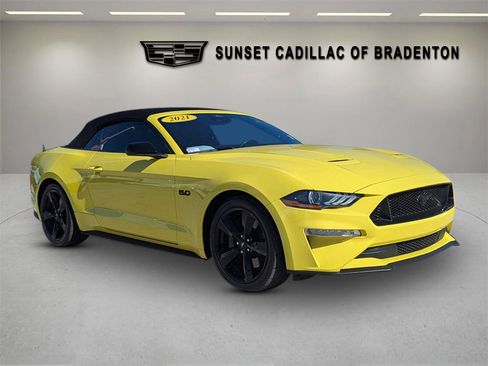 Used 2021 Ford Mustang GT Premium w/ Carbon Sport Interior Package image 1