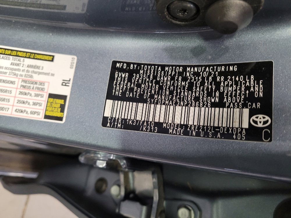 Used 2022 Toyota Corolla L FWD image 33