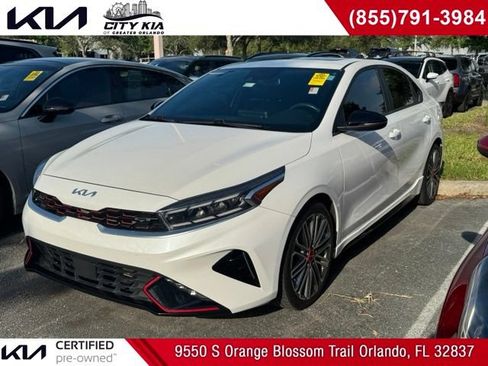 Certified 2022 Kia Forte GT w/ GT2 Package FWD image 1