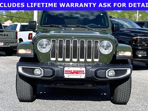 Used 2021 Jeep Wrangler Unlimited Sahara w/ Safety Group AWD/4WD image 2