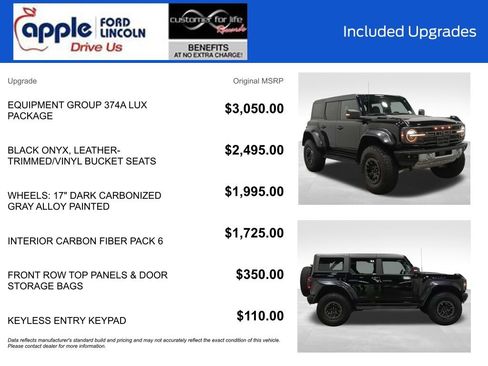 Certified 2023 Ford Bronco Raptor AWD/4WD image 4
