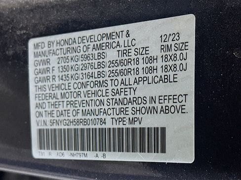 Used 2024 Honda Pilot EX-L image 12