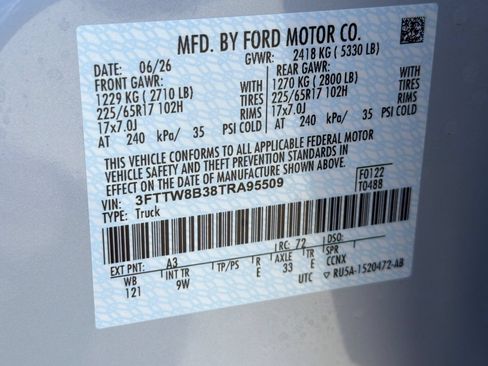 New 2026 Ford Maverick XL w/ Equipment Group 101A AWD/4WD image 30
