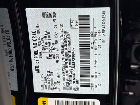New 2025 Ford Bronco Sport Outer Banks w/ Outer Banks Tech Package+ AWD/4WD image 33