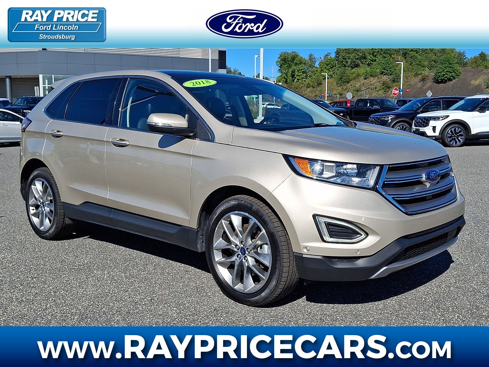 Used 2018 Ford Edge Titanium w/ Equipment Group 302A AWD/4WD image 1