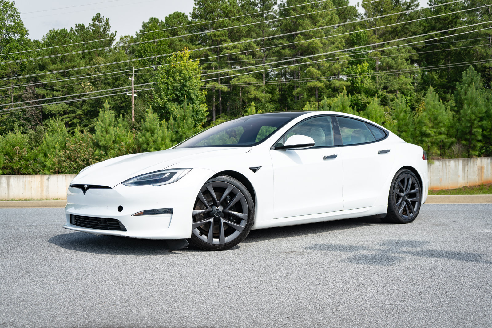 Used 2021 Tesla Model S Plaid AWD/4WD image 3