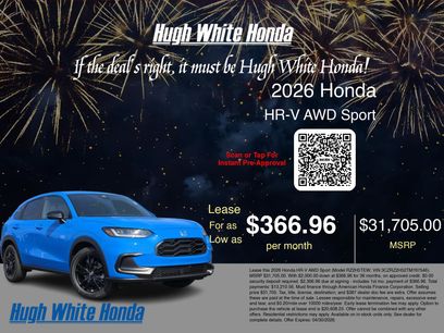 New 2026 Honda HR-V Sport