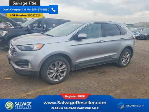 Used 2023 Ford Edge Titanium AWD/4WD image 1