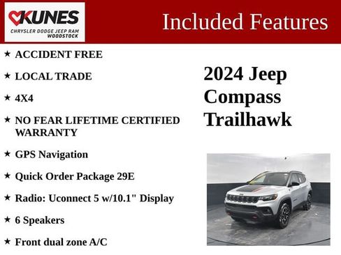 Used 2024 Jeep Compass Trailhawk image 3