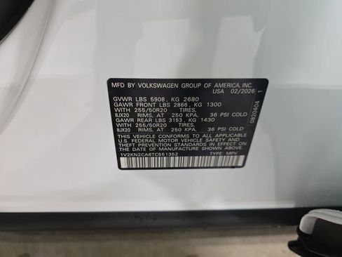 New 2026 Volkswagen Atlas SE AWD/4WD image 31