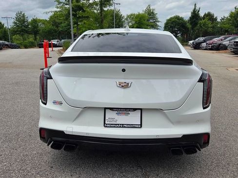 Used 2023 Cadillac CT4 V Blackwing w/ LPO, Blue Accent Package RWD image 5