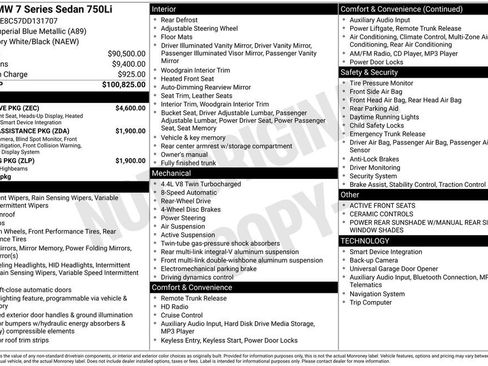 Used 2013 BMW 750Li image 14