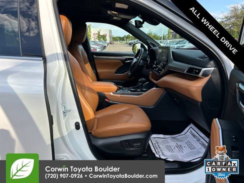 Certified 2026 Toyota Highlander Platinum AWD/4WD image 12