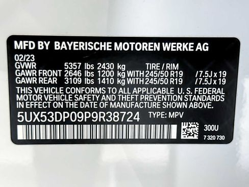 Used 2023 BMW X3 xDrive30i w/ Premium Package image 29