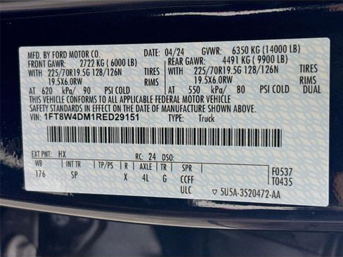 Used 2024 Ford F450 King Ranch w/ Chrome Package image 18