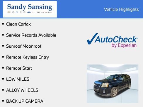Used 2013 GMC Terrain SLT w/ Chrome and Technology Package FWD image 8