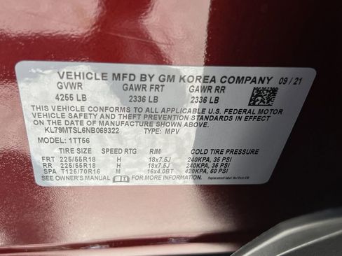 Used 2022 Chevrolet TrailBlazer RS FWD image 28