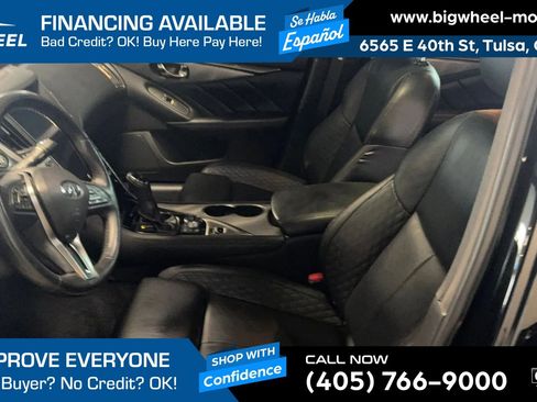 Used 2018 INFINITI Q50 Red Sport 400 w/ Cargo Package (L95) AWD/4WD image 12