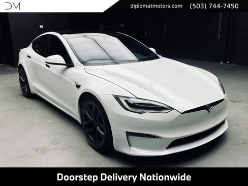 Used 2022 Tesla Model S Plaid AWD/4WD image 8