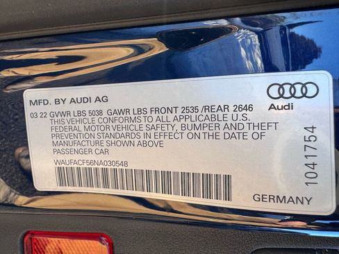 Used 2022 Audi A5 2.0T Premium Plus w/ Premium Plus image 56