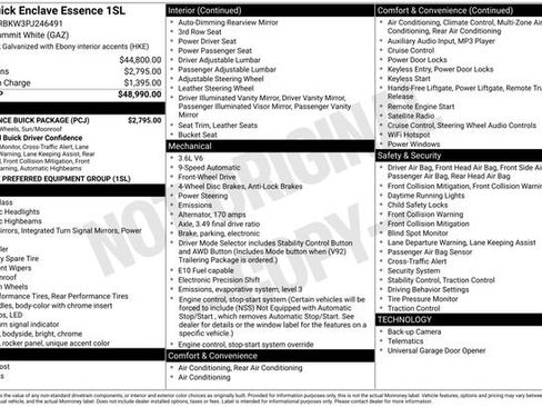 Used 2023 Buick Enclave Essence w/ Experience Buick Package image 25