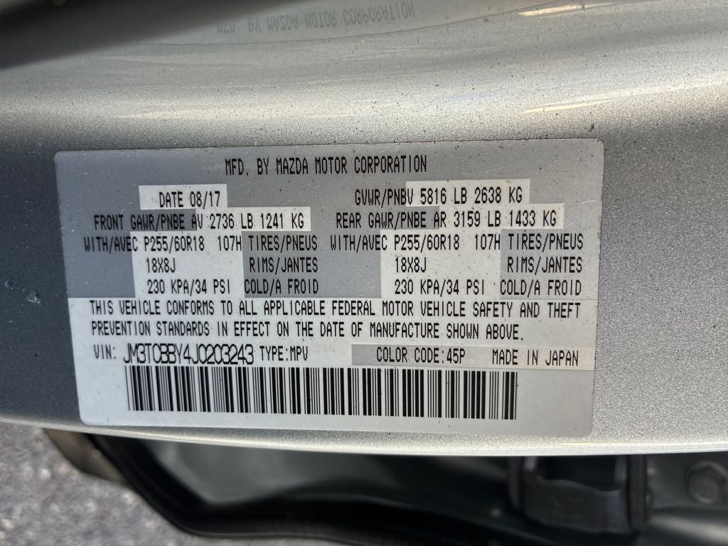Used 2018 MAZDA CX-9 Sport AWD/4WD image 32
