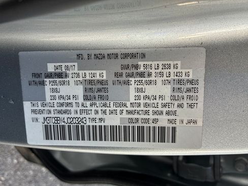 Used 2018 MAZDA CX-9 Sport AWD/4WD image 32