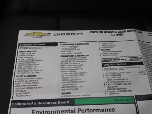 Used 2025 Chevrolet Silverado 2500 LT w/ Trail Boss Package AWD/4WD image 70