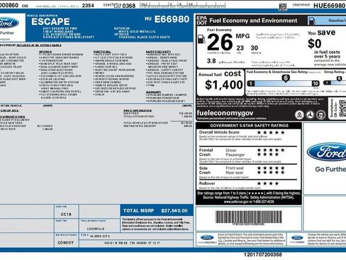 Used 2017 Ford Escape SE FWD image 6