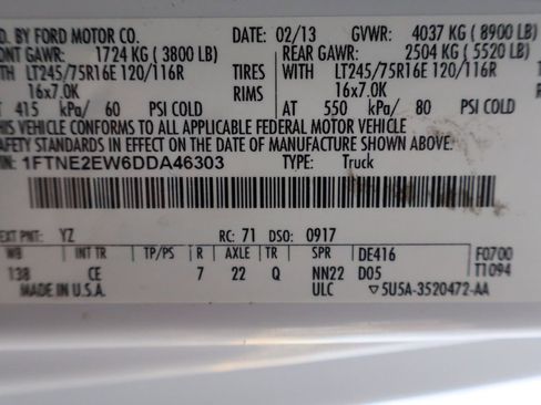 Used 2013 Ford E-250 and Econoline 250 w/ PWR Group image 45