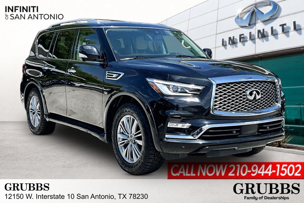 Used 2020 INFINITI QX80 Luxe w/ Cargo Package RWD image 1