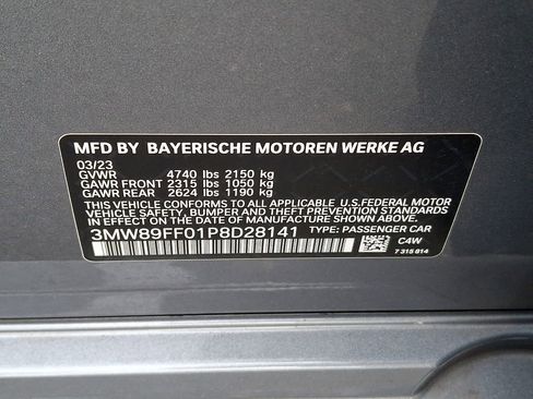 Certified 2023 BMW 330i xDrive Sedan w/ Premium Package AWD/4WD image 25