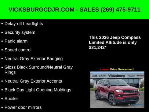 New 2026 Jeep Compass Limited image 27