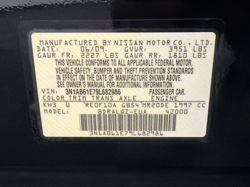Used 2009 Nissan Sentra 2.0 FE+ FWD image 22
